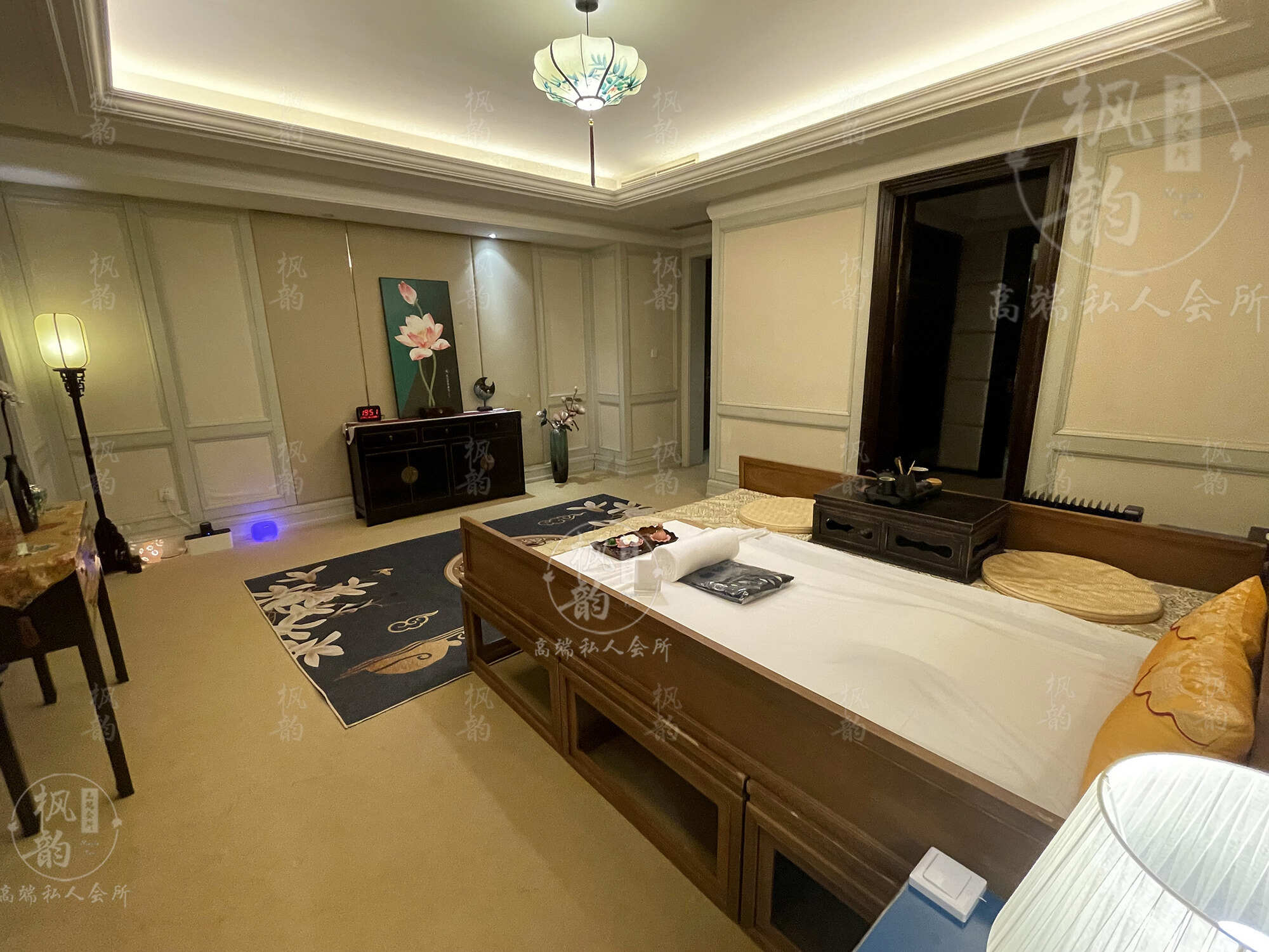 泉州天津渔阳鼓楼人气优选沐足会馆房间也很干净，舒适的spa体验